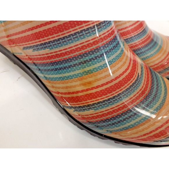 UGG Hues Shaye Serape Rubber Rain Boots - Ladies Size 5 - Picture 13 of 16